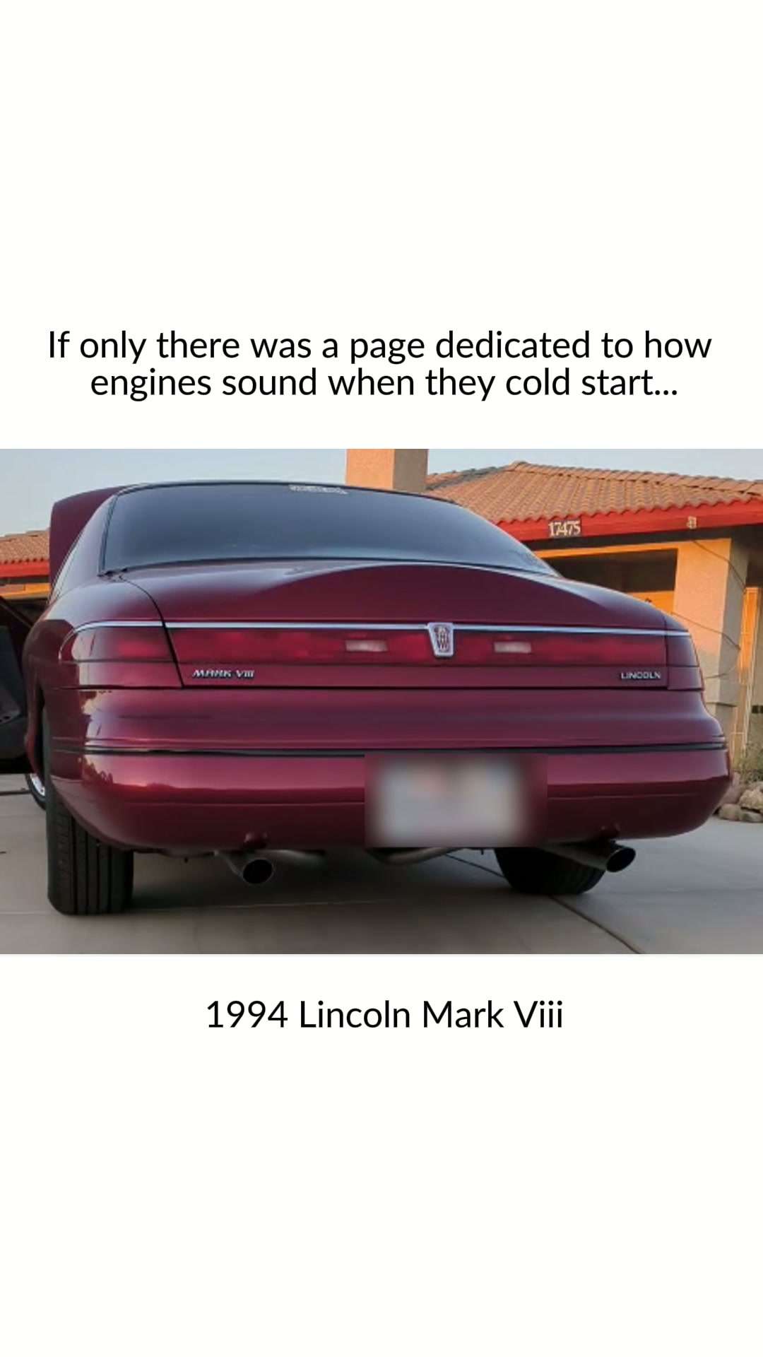 1994 Lincoln Mark Viii 

#reels #coldstart #viral #explorer #lincoln #lincolnmark #1994 #car