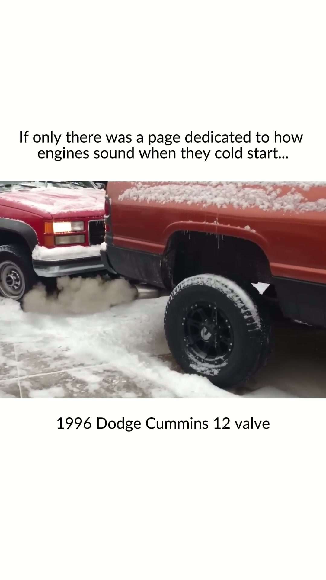 1996 Dodge Cummins 12 valve

#reels #explorer #viral #coldstart #truck #cummins #cumminspower #12vcummins #dodge