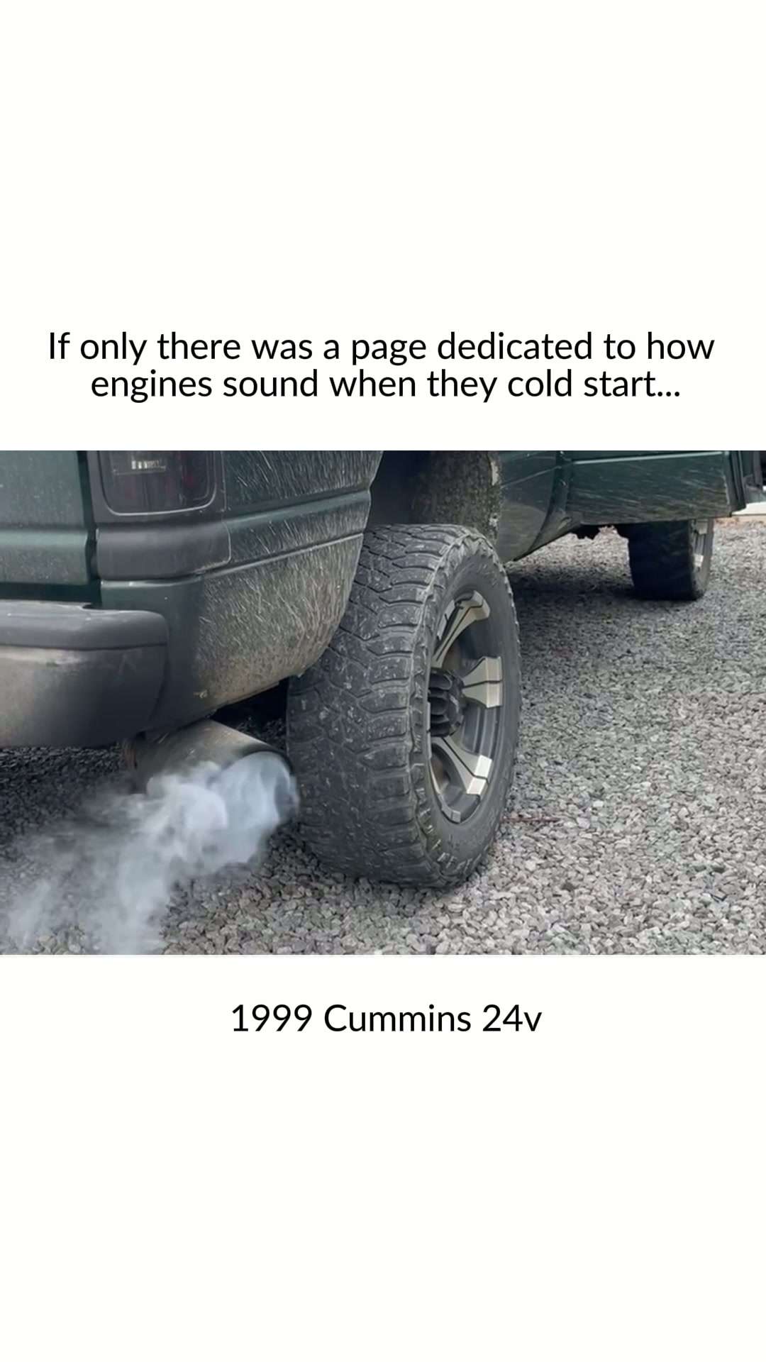 1999 Cummins 24v

#reels #coldstart #viral #explorer #cummins #cumminspower #24vcummins
