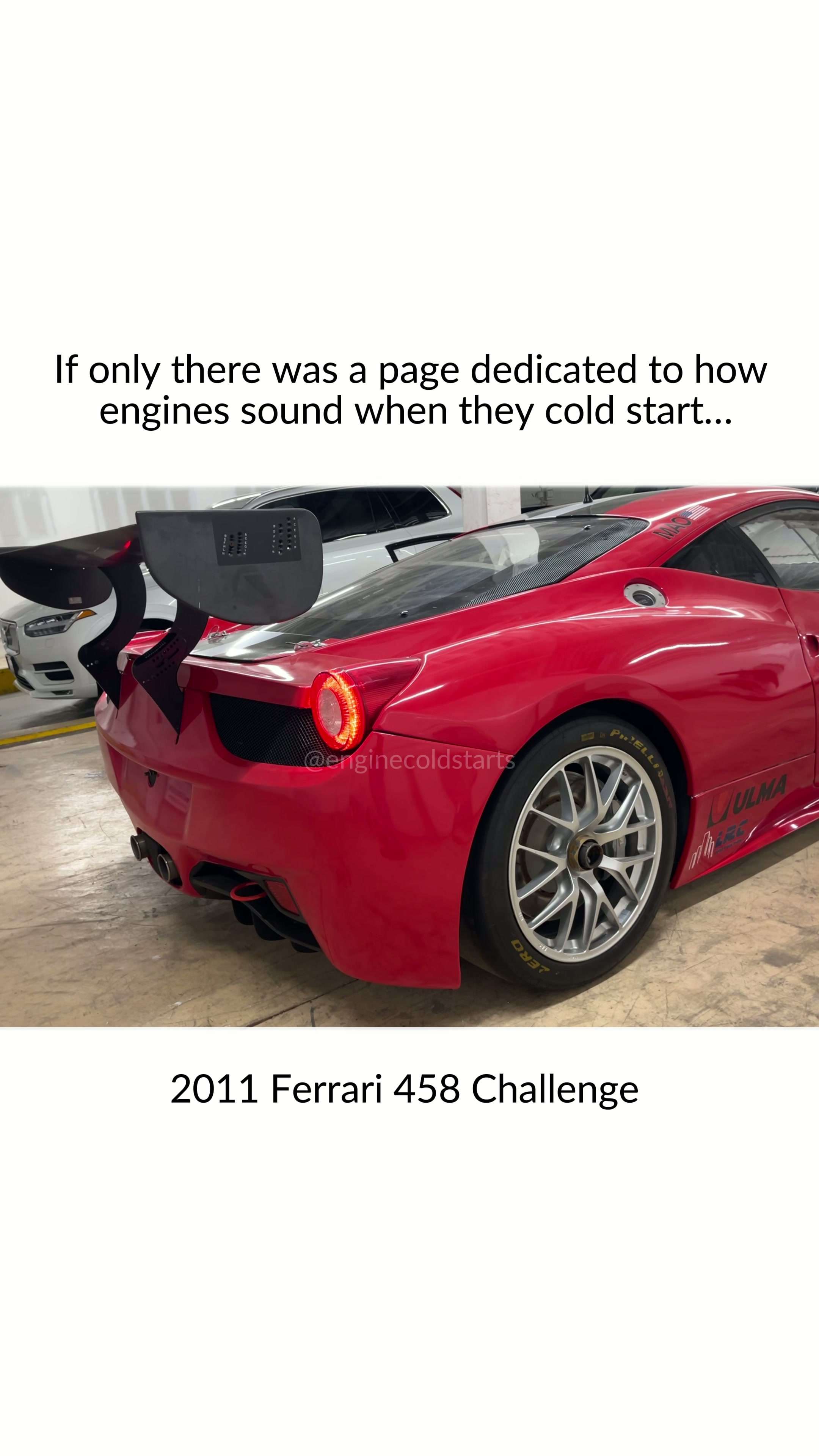 2011 Ferrari 458 Challenge

#reels #coldstart #viral #explorer #ferrari #ferrari458 #f458 #f458 #2011 #ferrari458challenge #458challenge #2011ferrari