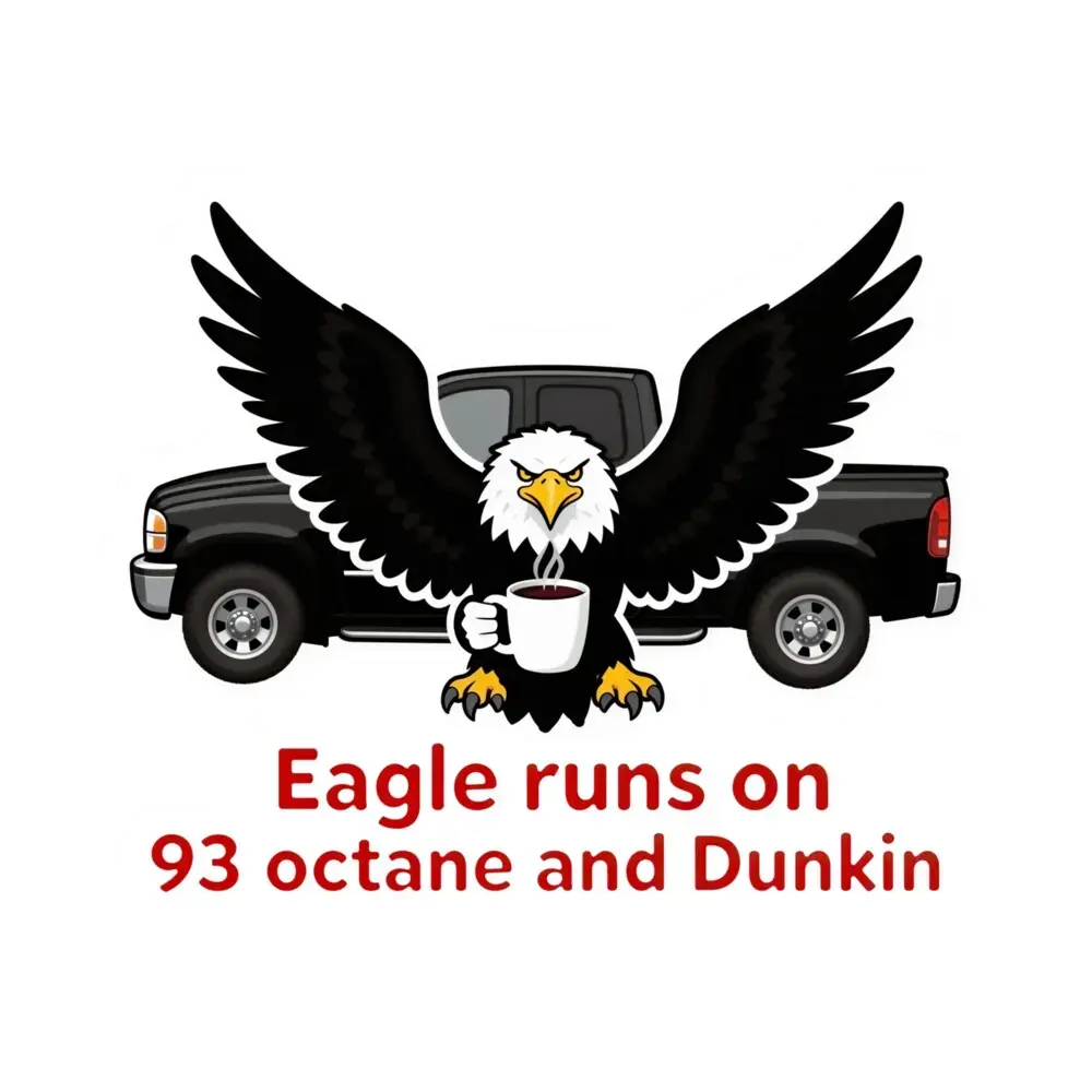 Eagle runs on 93 Octane American Pickup
