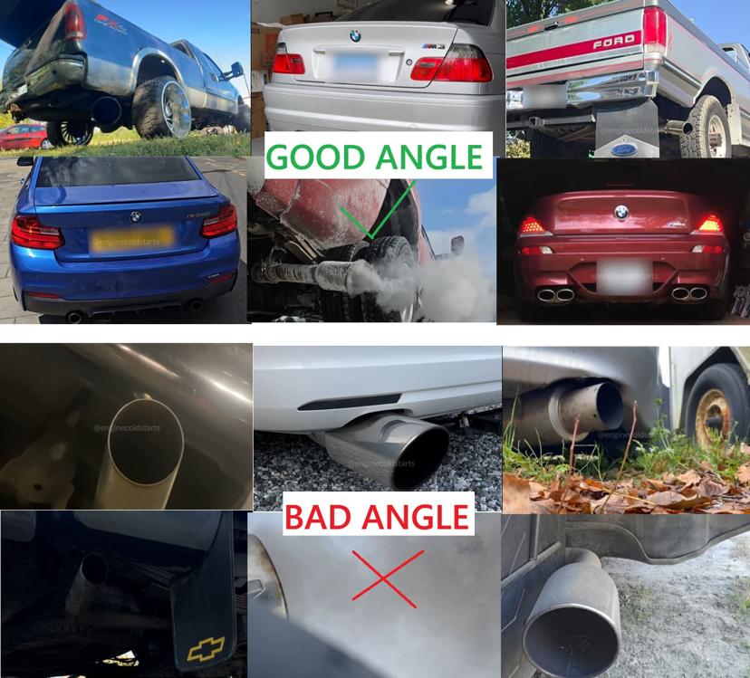 Good and bad angles example